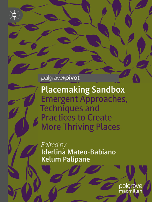 Title details for Placemaking Sandbox by Iderlina Mateo-Babiano - Available